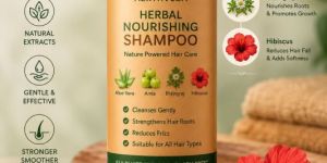 300ml aerthveda herbal nourishing shampoo