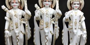 Marble Vietnam Pattern RAM Darbar Statue