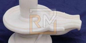 White Marble Shivling