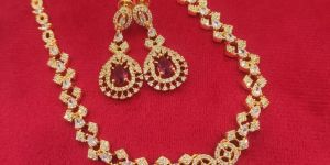 Designer Micro Plated Necklace Set