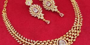 Stylish Micro Plated Necklace Set