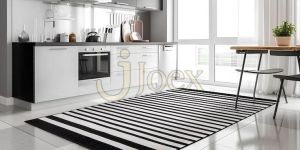 Striped Designer Floor Mat