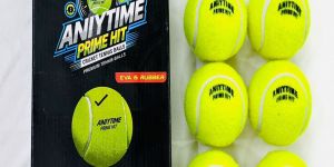 Green Cricket Tennis Ball