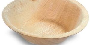 6 Inch Round Areca Leaf Bowl