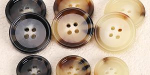 12mm Ox Buffalo Horn Button