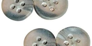 14mm Ox Buffalo Horn Button