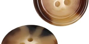 26mm Ox Buffalo Horn Button