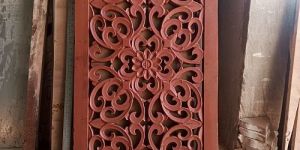Rectangular Red Sandstone Jali