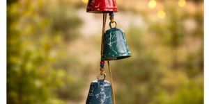 Rainbow Bell Cluster Hanging