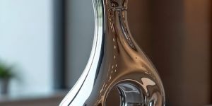 Modern Metallic Decorative Flower Vase