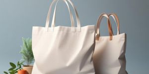 Reusable Cotton Canvas Shopping Tote Bag