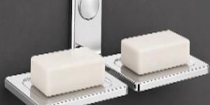 Stainless Steel Mirror Finish Doubal Soap Dish