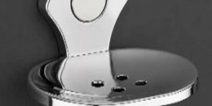 Stainless Steel Mirror Finish Round Soap Dish