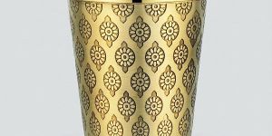 350ml Handmade Pure Brass Glass