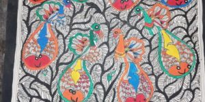 Life of Tree Madhubani Mithila Painting