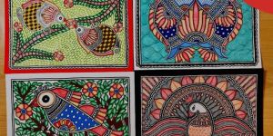 Traditional Madhubani Folk Art Painting