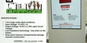 Solar Based Fencing Energizer