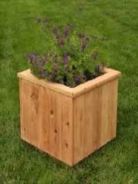 Wooden Flower Pots