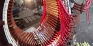 Stator Motor Under Rewinding
