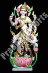 Marble Goddess Lakshmi Statue