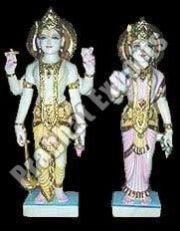 Marble Laxmi Narayan Statue