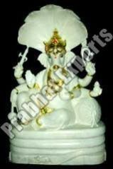 White Marble Ganesh Statue