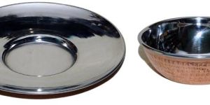 Copper Steel Finger Bowl