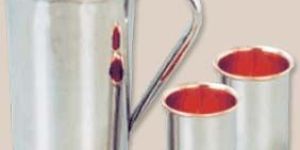 Copper Steel Jug Set 002
