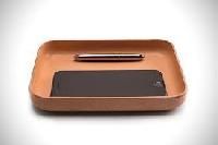Leather Desk Trays