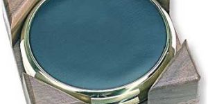 Round Plain Leather Coasters