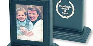 Distinctive Standing Leather Award