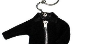 Metal and Leather Keychains