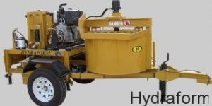 BLOCK MAKING MACHINE with PAN MIXER