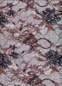 Hand Embroidered Fabric