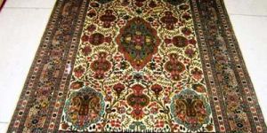 Kashmiri Cotton Silk Carpet