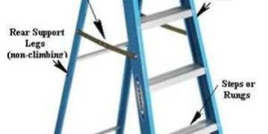 Self Safety Folding Type Ladders