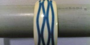 Ladies Handmade Buffalo Bone Bangle