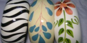 Painted Wooden Bangles