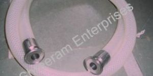 Nylon Braided Silicon Food Grade Hose Pipe with TC End Connections