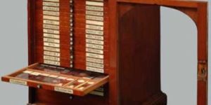 MICROSCOPE SLIDE CABINET