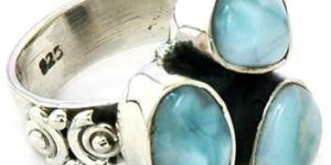 Larimar Ring