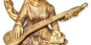 Saraswati Brass Statue