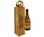 Jute Wine Bags: Single Bottle