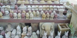 Stone Animal Statues