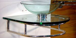Glass Wash Basin & Bowls