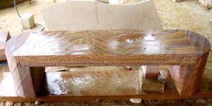 SSF-02 carved stone sofa