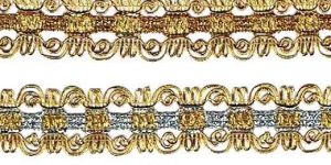 Golden-silver (jari) Lace 4095