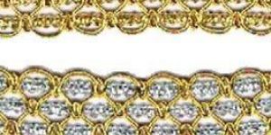 Golden-Silver (Jari) Lace 4312