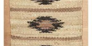 Hemp Leather Flat Weave Rugs Carpet
