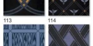 Black Luster Printed